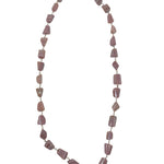 The Woods Brown Silverite Necklace V1414 - Vermillion