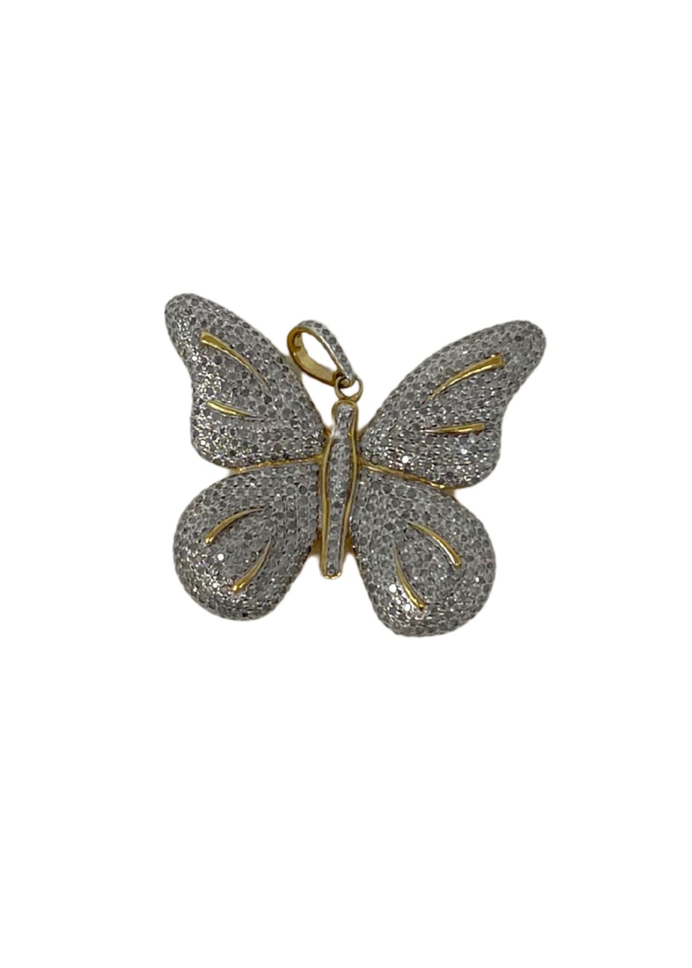 The Woods Butterfly Pendant V1400 - Vermillion