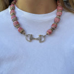 The Woods Candy Opal Necklace - Vermillion