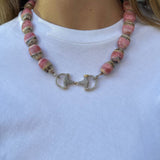 The Woods Candy Opal Necklace - Vermillion