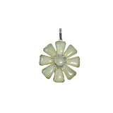 The Woods Chrosprase Flower Pendant - Vermillion