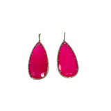 The Woods Chrysoprase Teardrop earrings V1057 - Vermillion