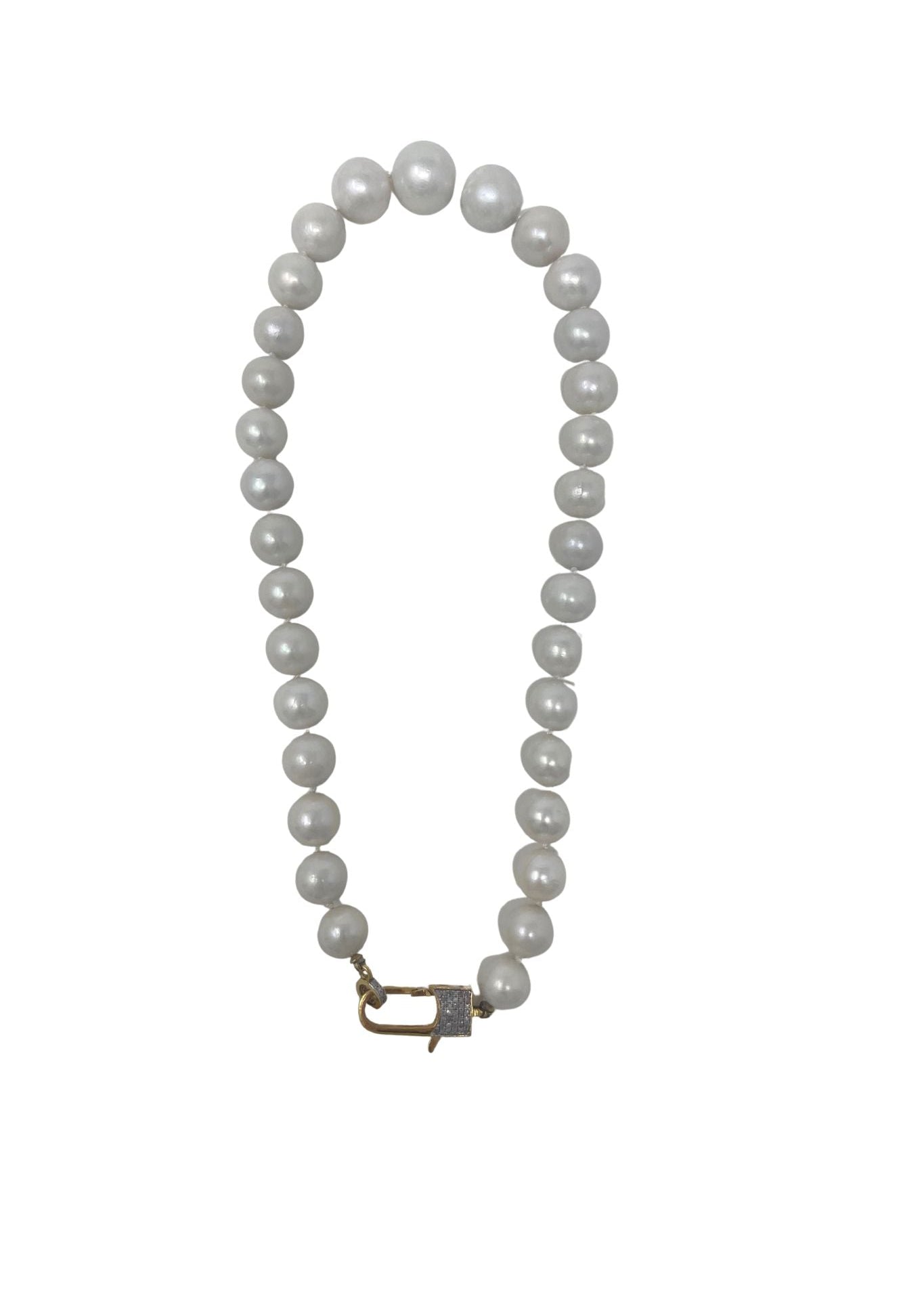 The Woods Edison Pearl Necklace V1422 - Vermillion