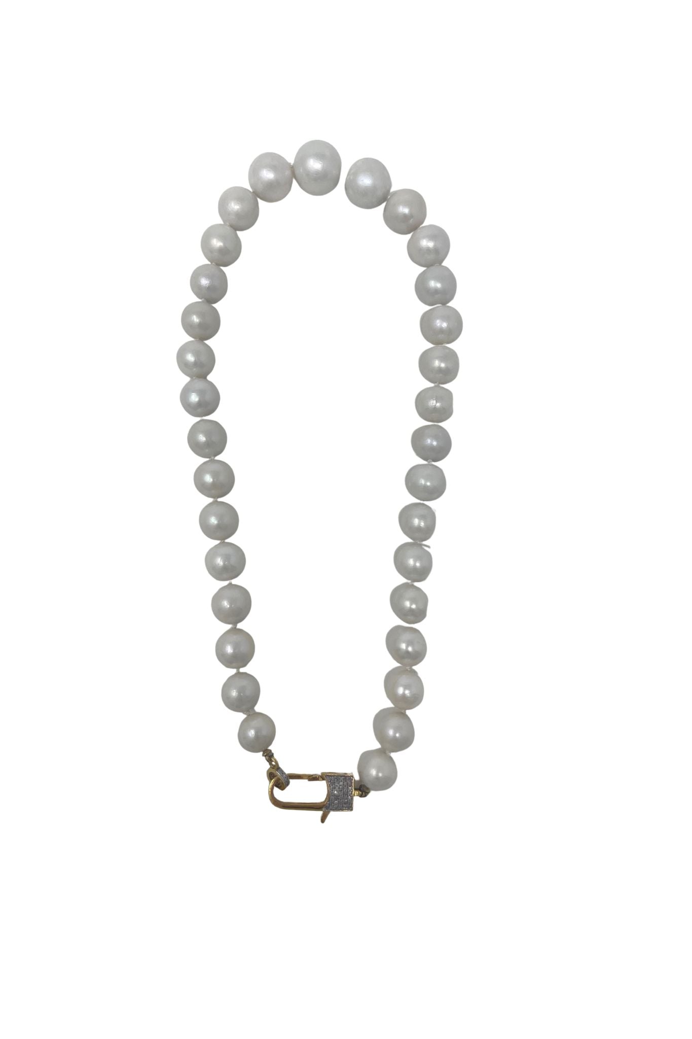 The Woods Edison Pearl Necklace V1422 - Vermillion