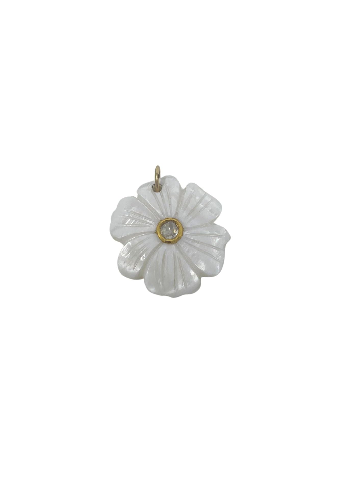 The Woods Flower Pendant V1410 - Vermillion