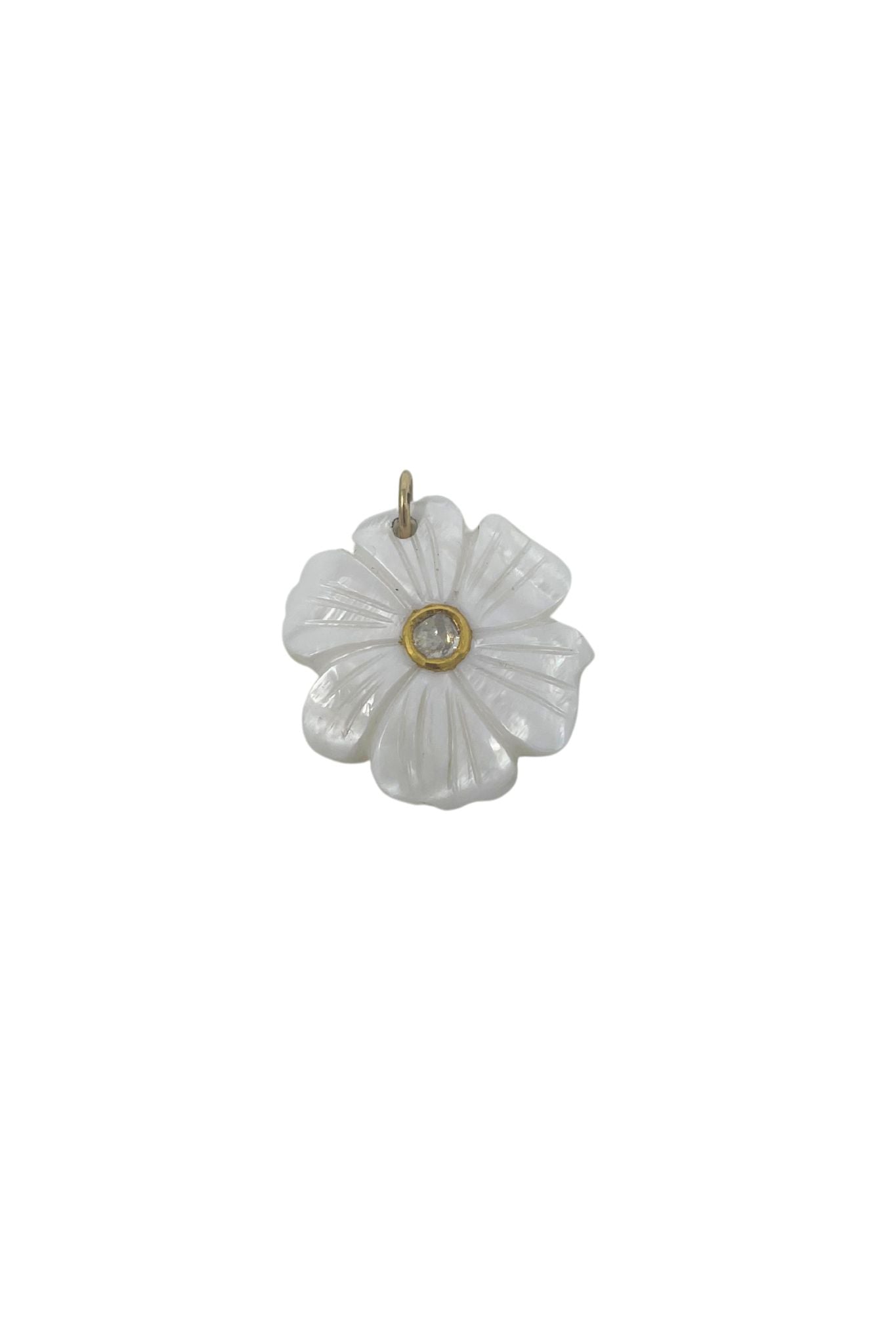The Woods Flower Pendant V1410 - Vermillion