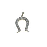 The Woods Horseshoe Pendant V1403 - Vermillion