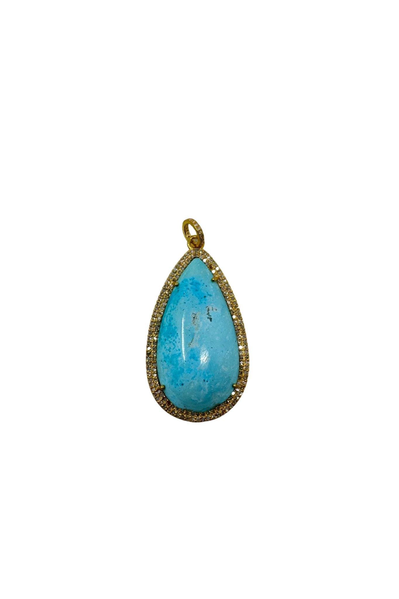 The Woods Larimar Pendant - Vermillion