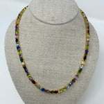 The Woods Multi Gemstone Tennis Necklace - Vermillion