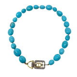 The Woods Nacozari Turquoise Necklace - Vermillion