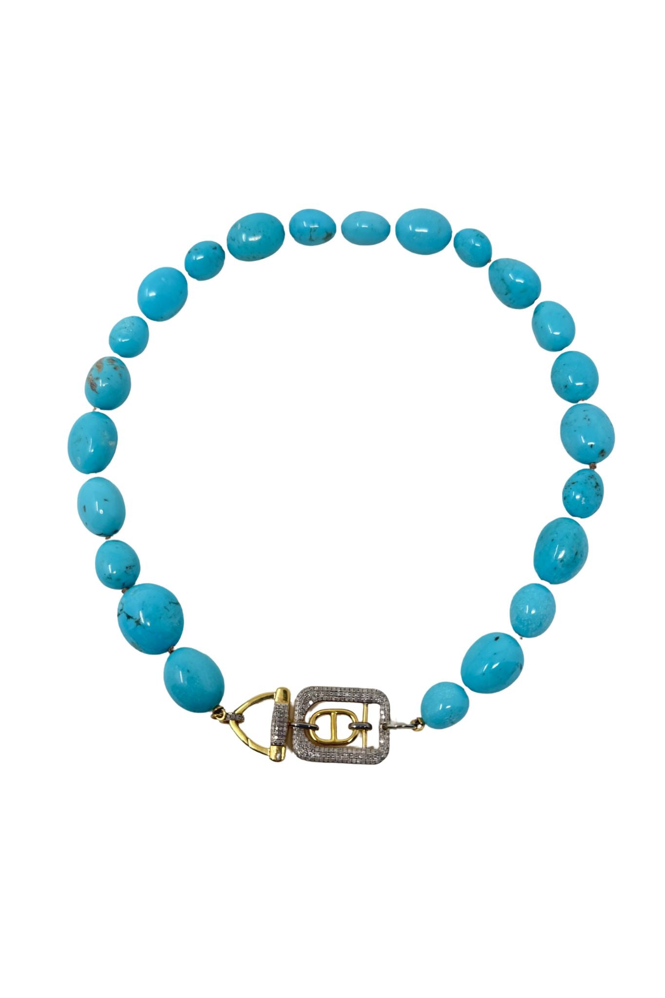 The Woods Nacozari Turquoise Necklace - Vermillion