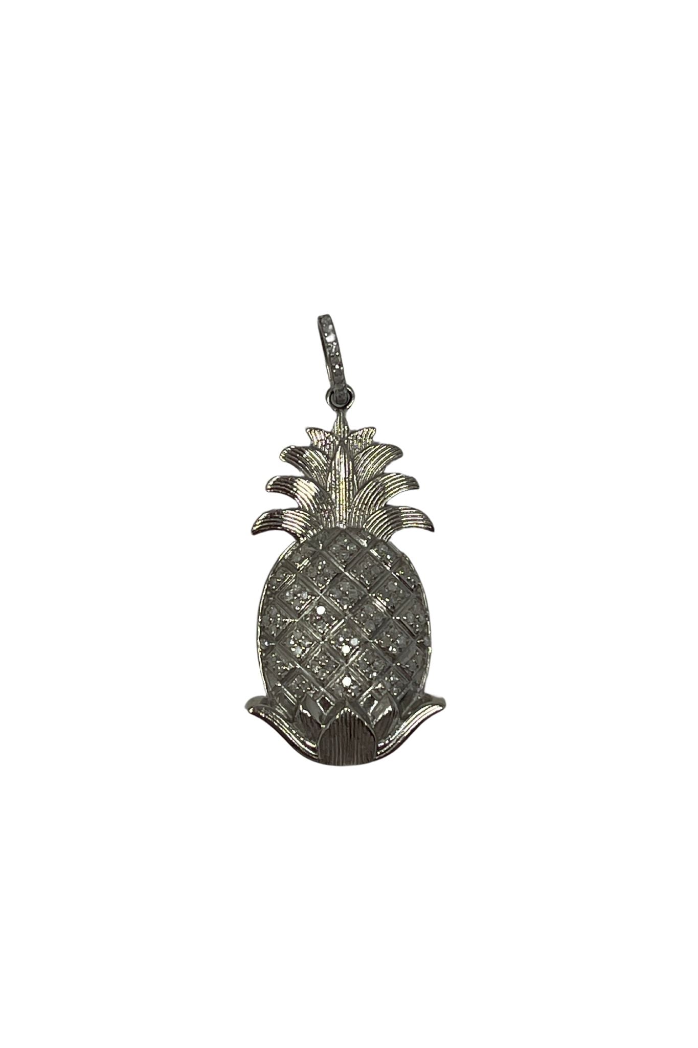 The Woods pineapple pendant V169 - Vermillion