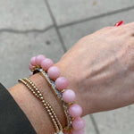 The Woods Pink Opal Bracelet - Vermillion