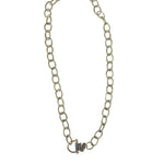The Woods Round Chain Link Necklace - Vermillion