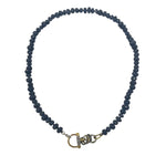 The Woods Sapphire Necklace V1424 - Vermillion