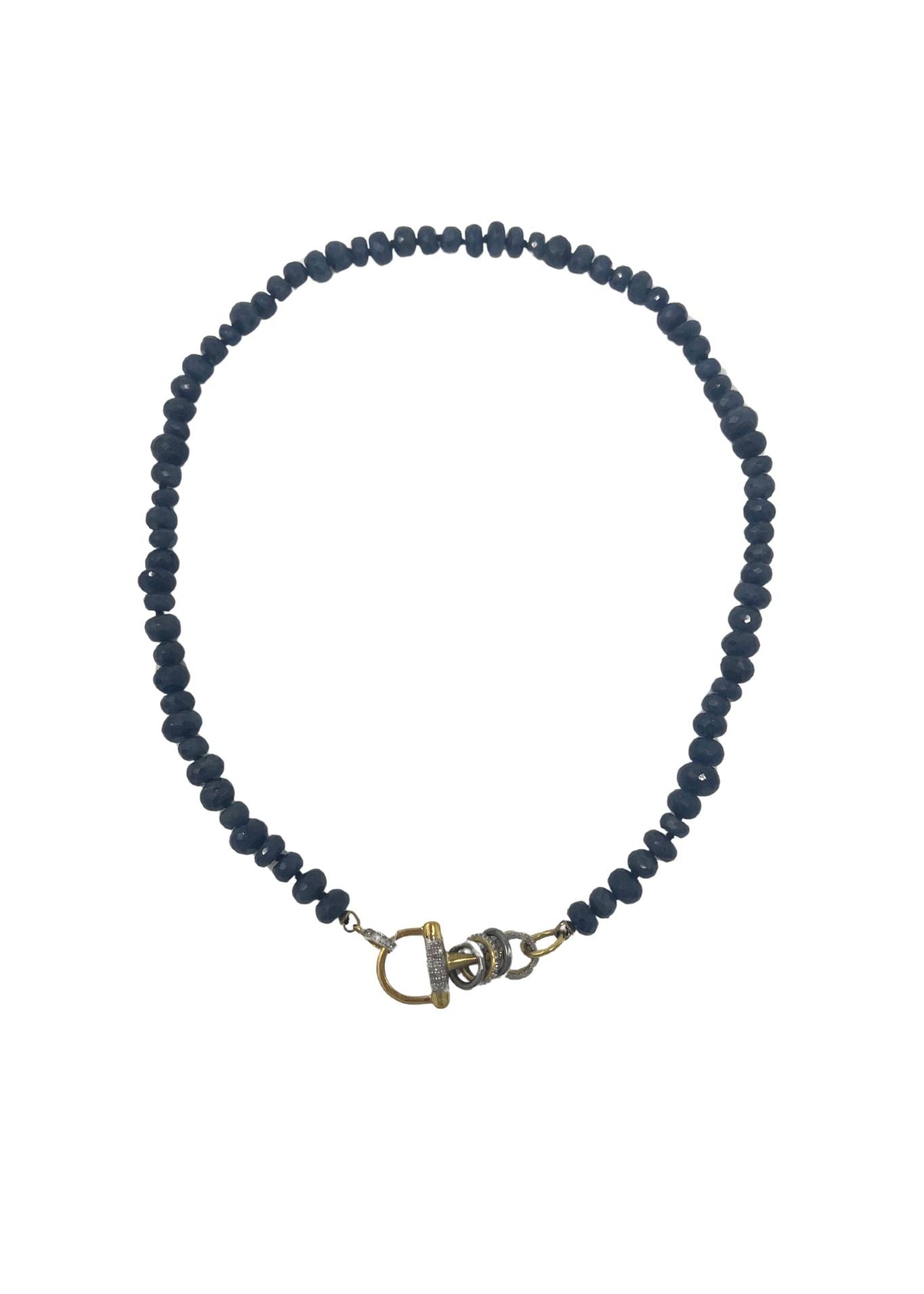 The Woods Sapphire Necklace V1424 - Vermillion