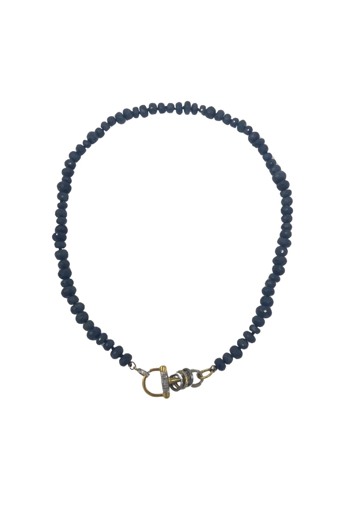 The Woods Sapphire Necklace V1424 - Vermillion