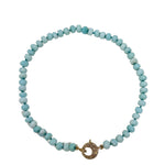 The Woods Short Blue Opal Necklace (trunk show) - Vermillion