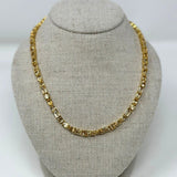 The Woods TS Citrine Tennis Necklace - Vermillion