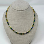 The Woods TS Multi Gemstone Tennis Necklace - Vermillion