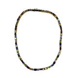 The Woods TS Multi Gemstone Tennis Necklace - Vermillion