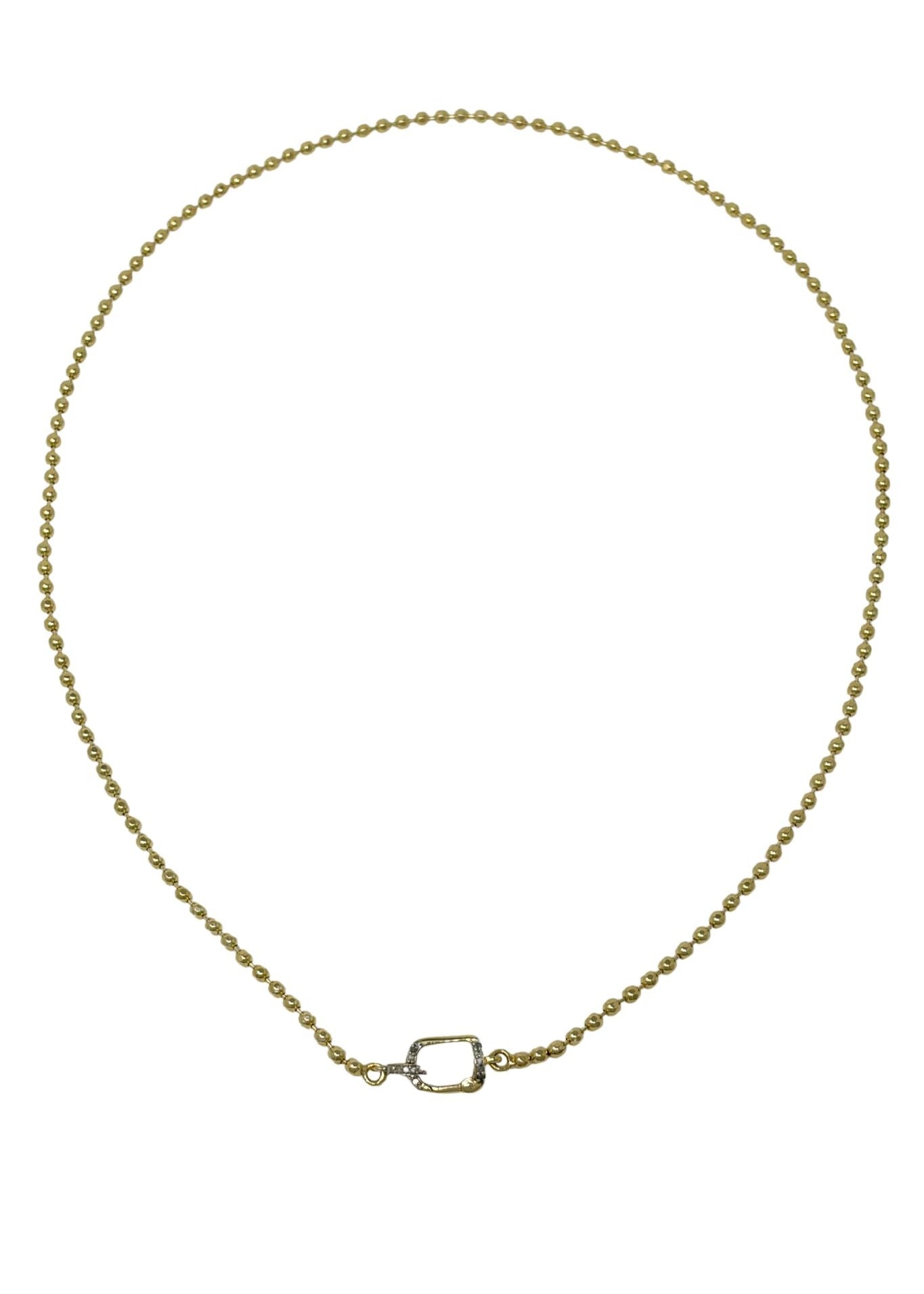 The Woods V1500 Gold Ball Chain - Vermillion