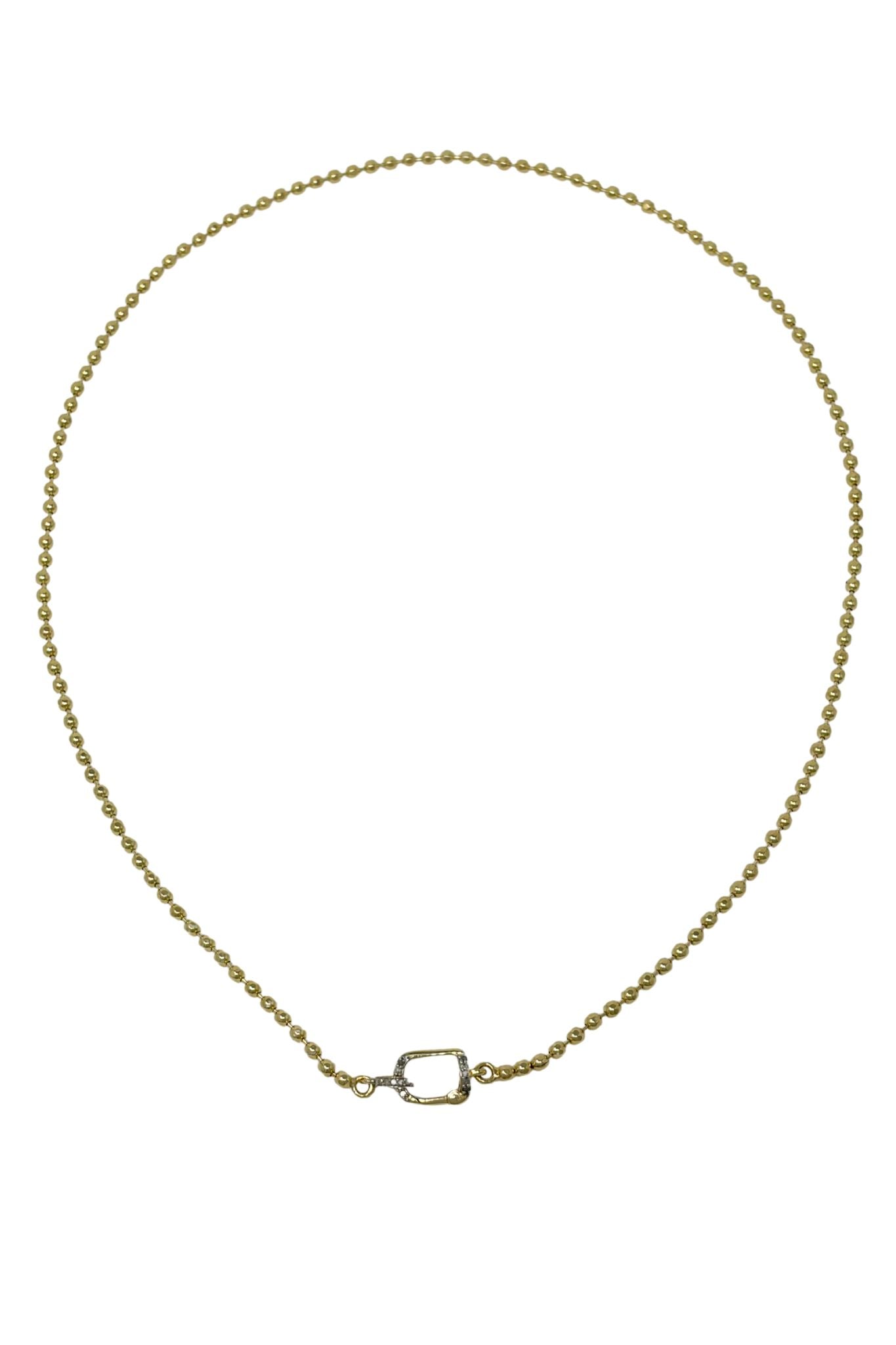 The Woods V1500 Gold Ball Chain - Vermillion