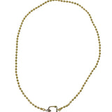 The Woods V1501 Gold Ball Chain - Vermillion