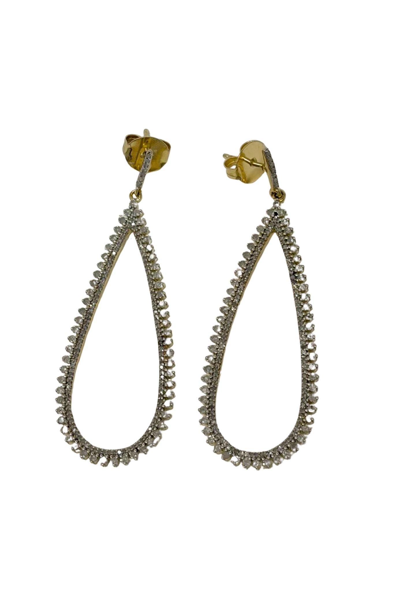 The Woods V1506 Earrings - Vermillion