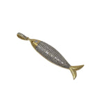 The Woods V1519 Fish Pendant - Vermillion
