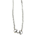 The Woods Vintage Crystal Necklace V1426 - Vermillion