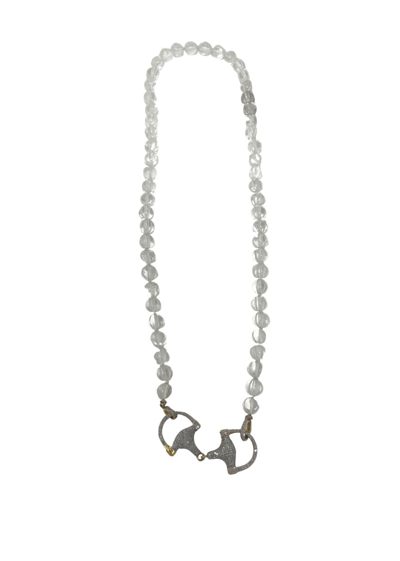 The Woods Vintage Crystal Necklace V1426 - Vermillion