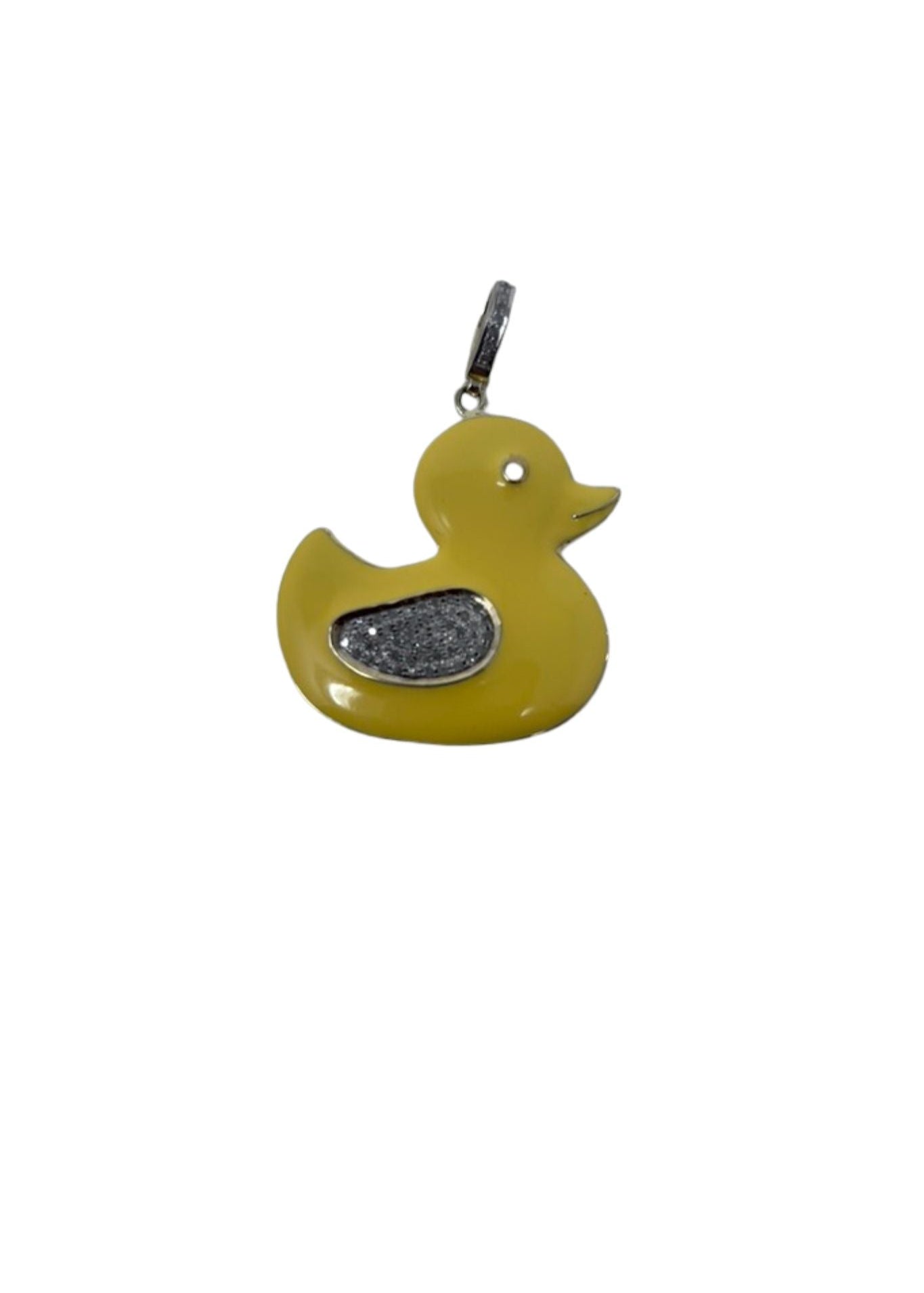 The Woods Yellow Duck Pendant V2025 - Vermillion