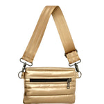 Think Royln Bum Bag/Crossbody Pearl Toffee - Vermillion