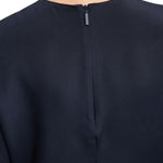 Tibi 4 Ply Silk Tie Front Top - Vermillion