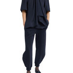 Tibi 4 Ply Silk Tie Front Top - Vermillion