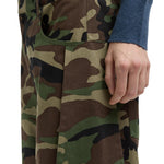 Tibi Camouflage Twill Tuck Jean - Vermillion