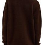 Tibi Cardigan Stitch V Neck with Removable Dickie - Vermillion