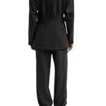 Tibi Cedric Suiting Sculpted Blazer - Vermillion