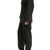 Tibi Cedric Suiting Sculpted Blazer - Vermillion
