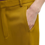 Tibi Eco Acetate Viscose Front Drape Culotte - Vermillion