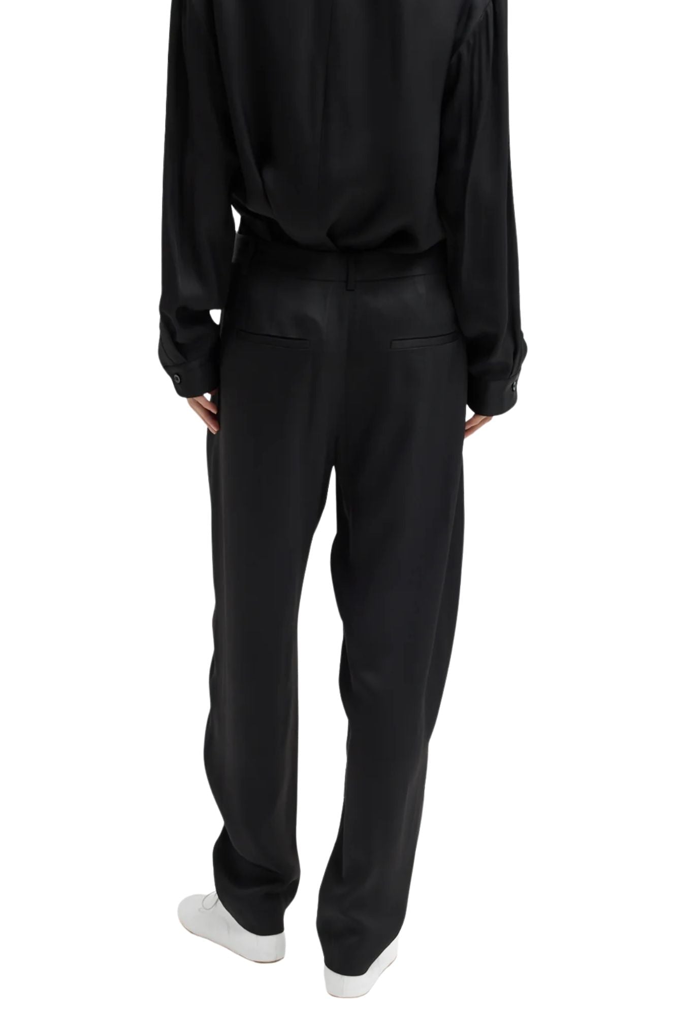 Tibi Eco Acetate Viscose Grace Trouser - Vermillion