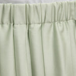 Tibi Feather Weight Pleated Pull on Skirt - Vermillion