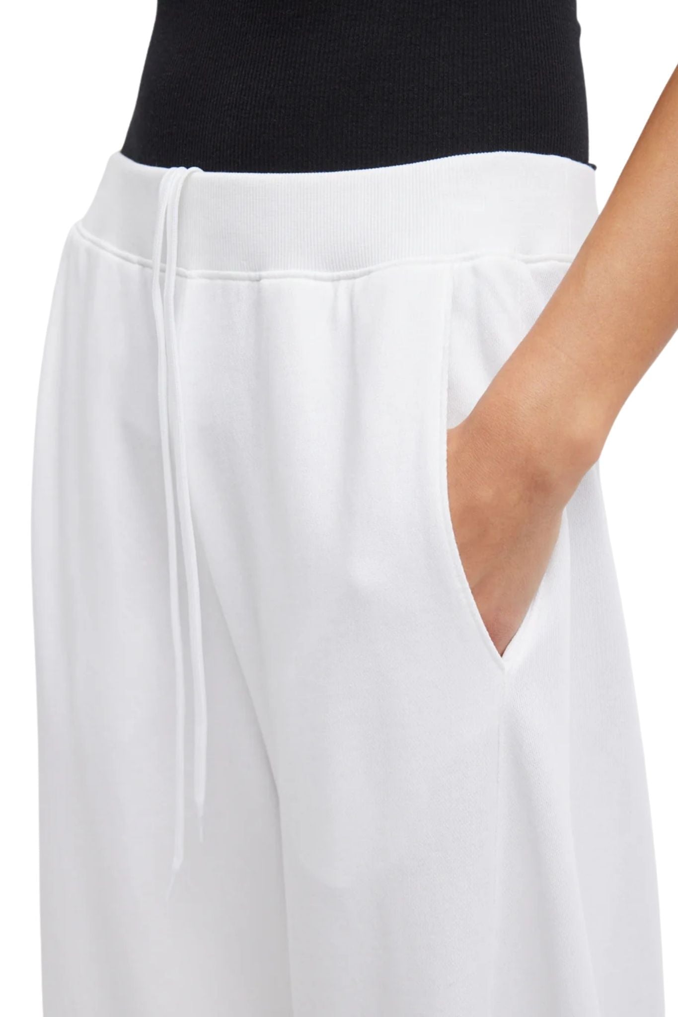 Tibi Light Weight Sweatshirting Winslow Pant - Vermillion