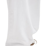 Tibi Light Weight Sweatshirting Winslow Pant White - Vermillion