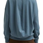 Tibi Lightweight Sweatshirting Crewneck Sweatshirt - Vermillion