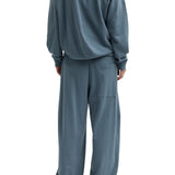 Tibi Lightweight Sweatshirting Winslow Pant - Vermillion