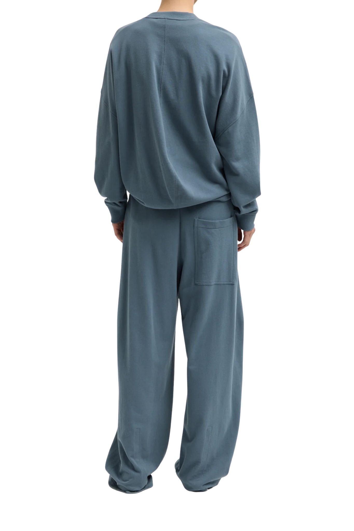 Tibi Lightweight Sweatshirting Winslow Pant - Vermillion
