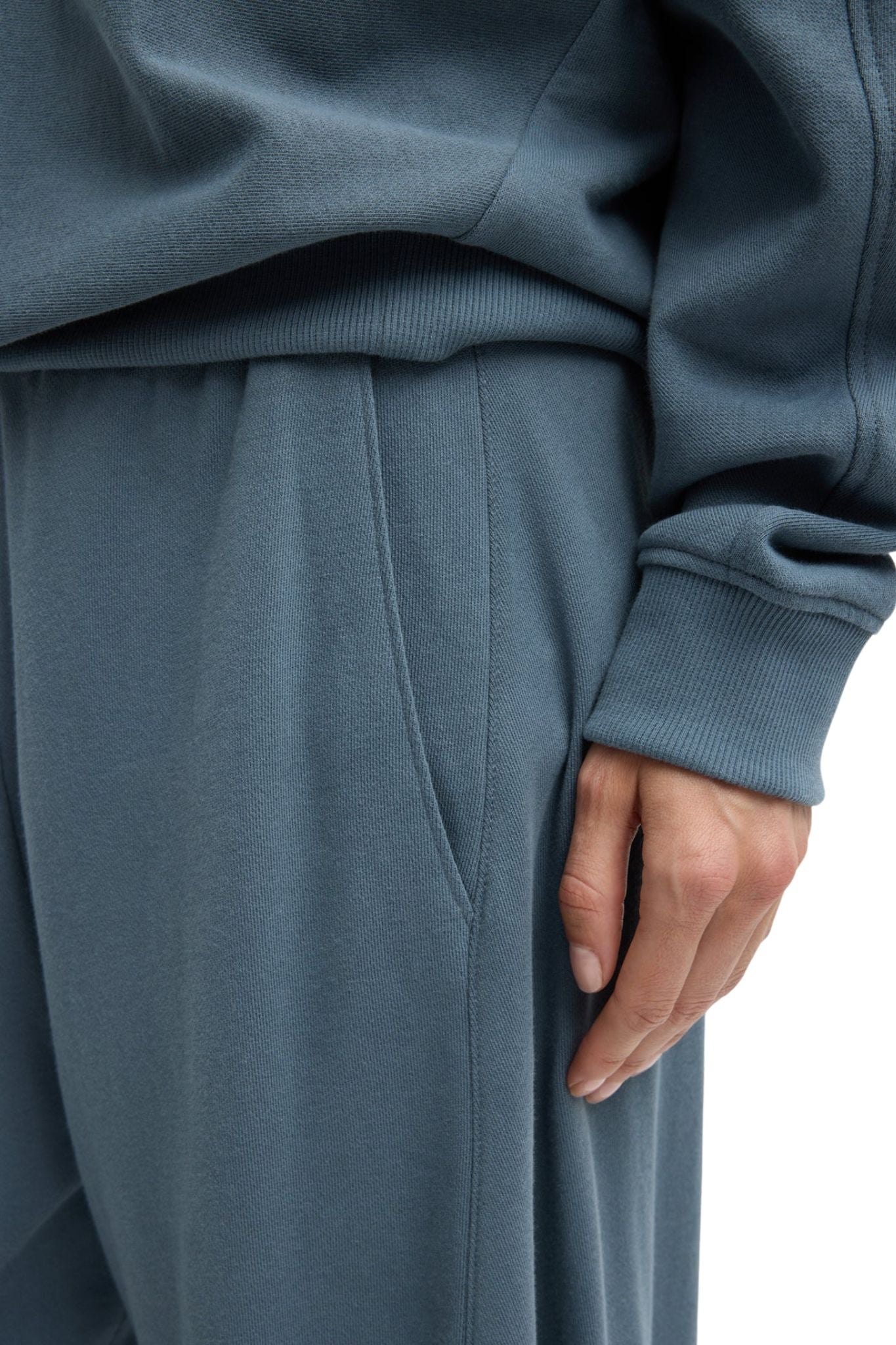 Tibi Lightweight Sweatshirting Winslow Pant - Vermillion