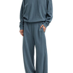 Tibi Lightweight Sweatshirting Winslow Pant - Vermillion